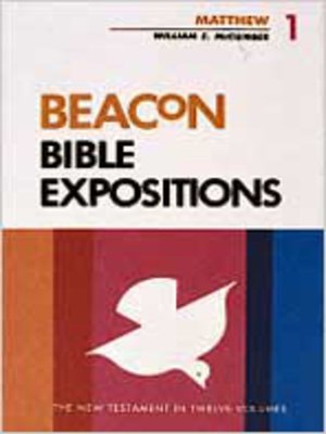 cover image of Beacon Bible Expositions, Volume 1